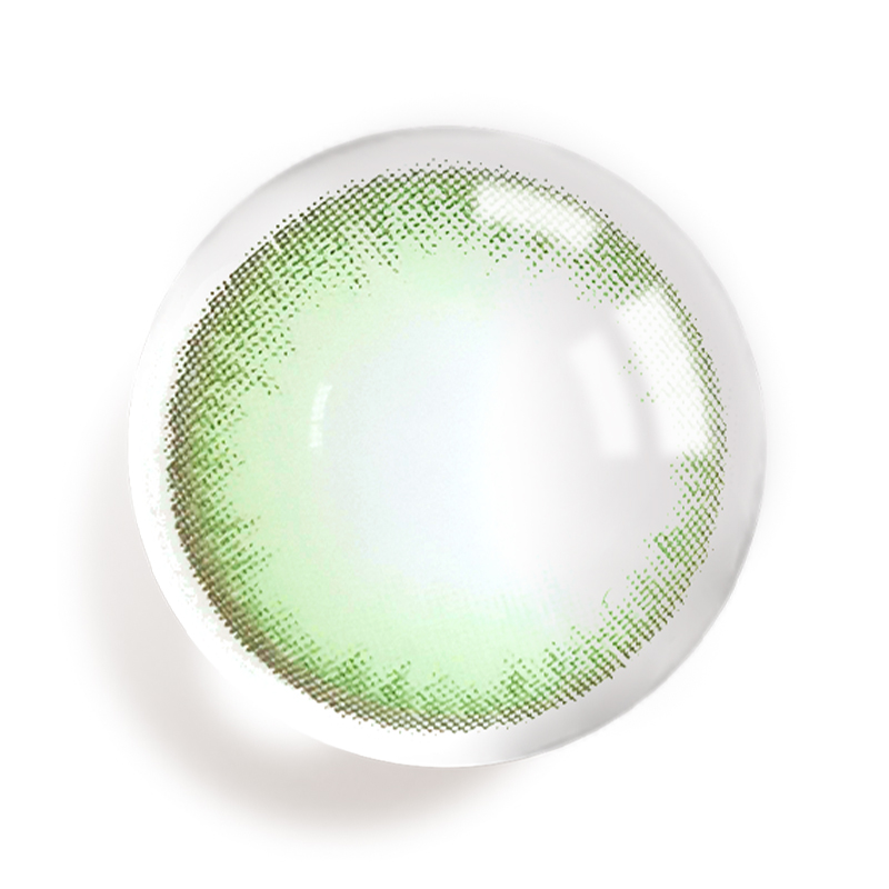 Gemstone Green Colored Contact Lenses (Nude) 6 Months/Daily Disposable